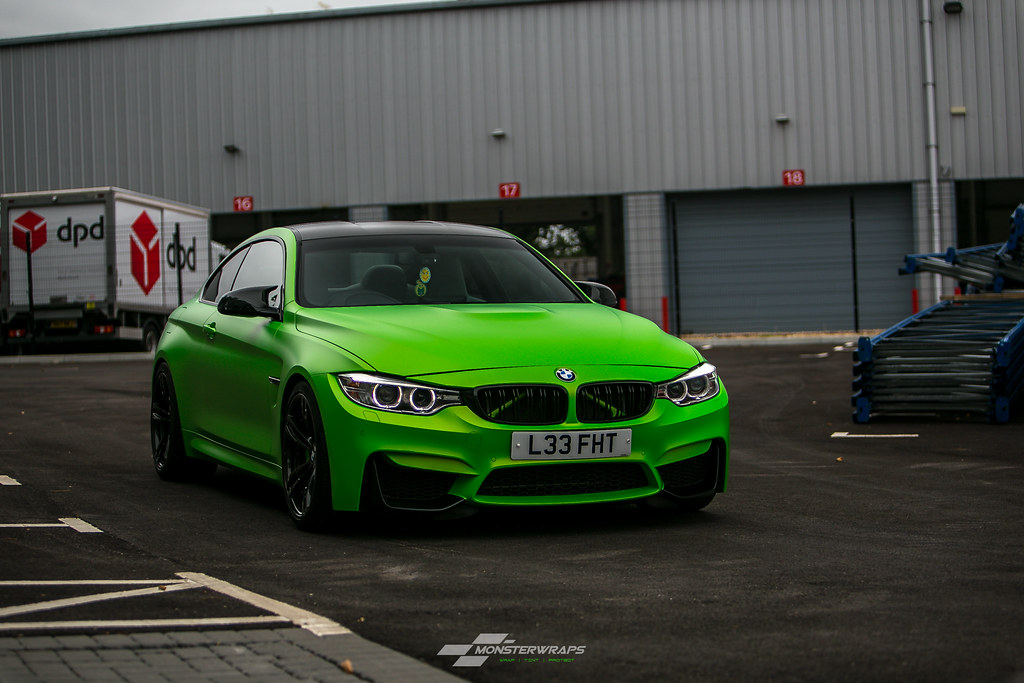 BMW M4 Wasabi Green matte wrap BMW M4 Wasabi Green matte w… Flickr