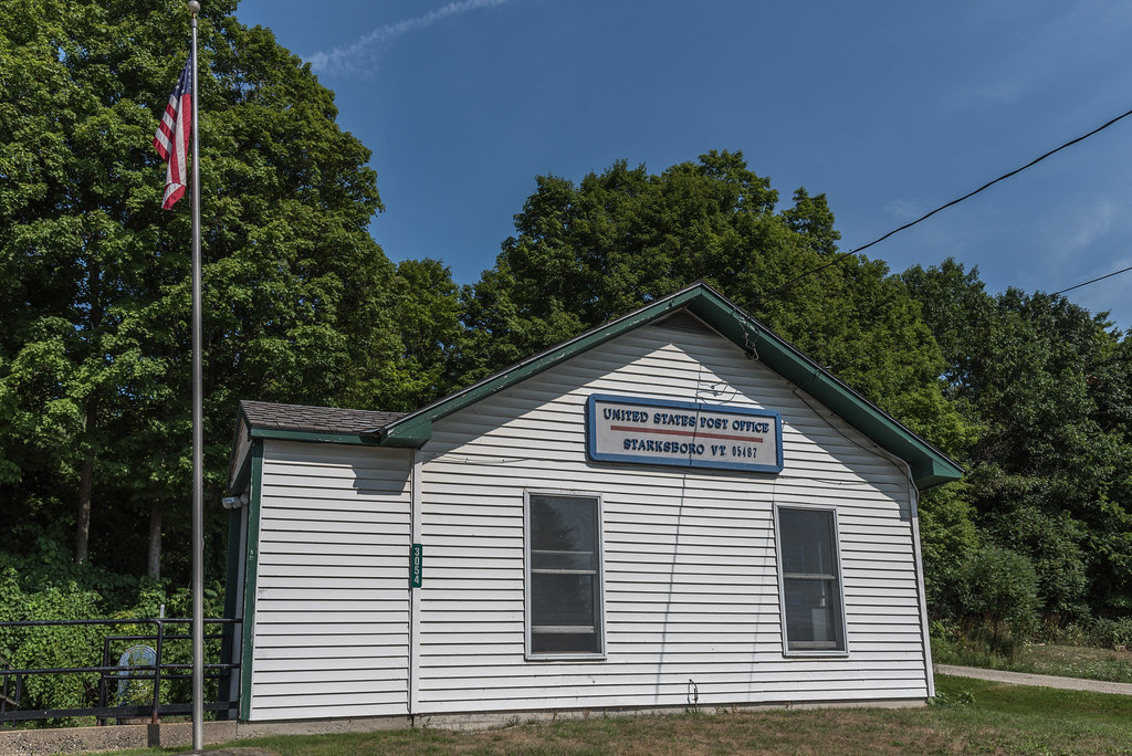 US Post Office Starksboro, Vermont Richard Shattuck Flickr