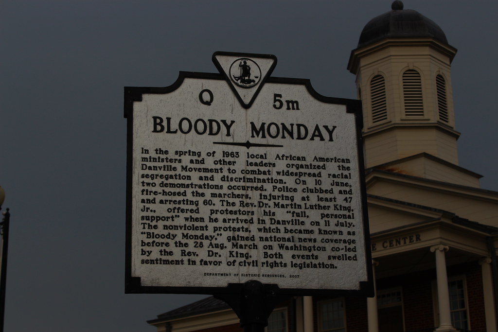 Bloody Monday Historic Marker, Danville, VA a photo on Flickriver