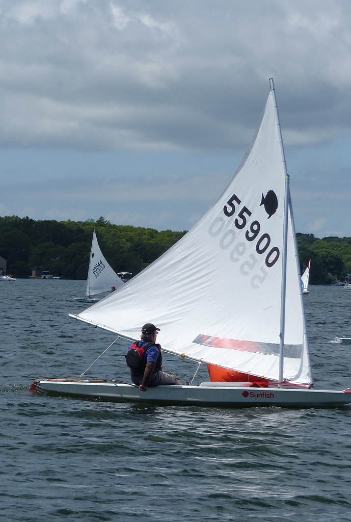 P1050124 Wequaquet Lake Yacht Club 2018 Sunfish Regatta Geoff
