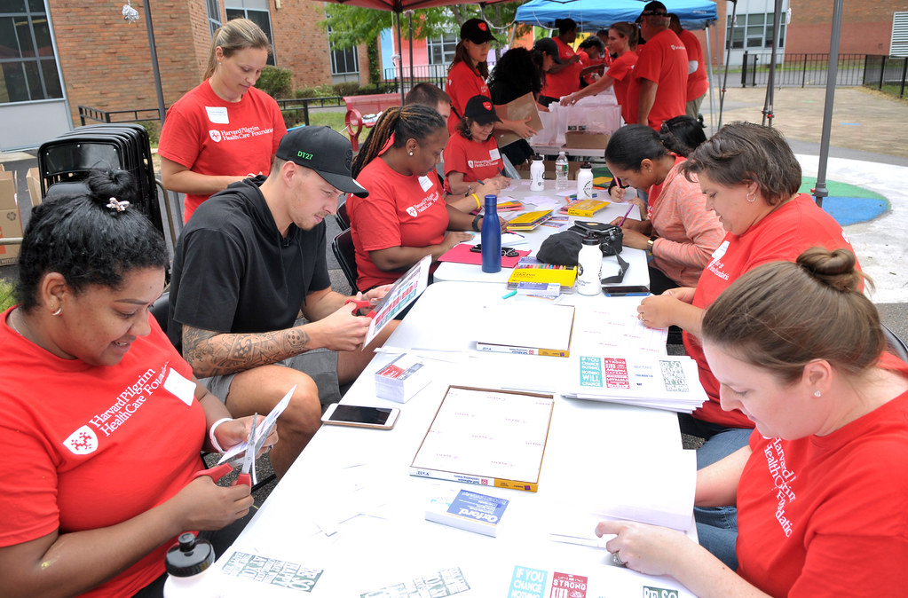 Harvard Pilgrim/Celtics Service Event Harvard Pilgrim Foundation Flickr