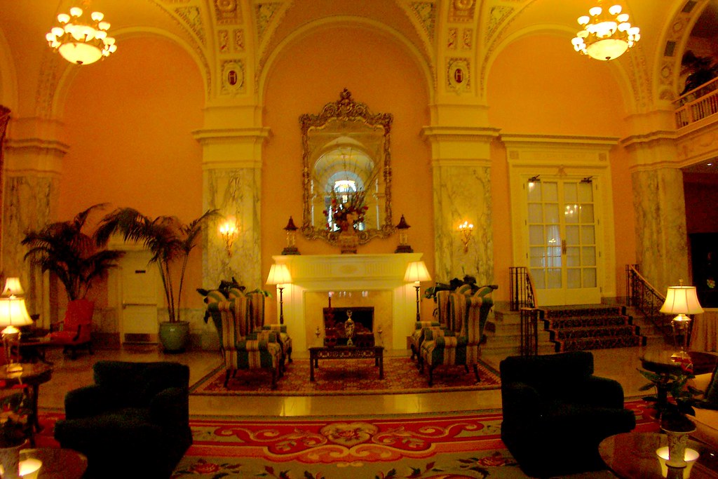 Nashville Tennessee Hermitage Hotel Historic Hotel Lobby Area a photo on Flickriver