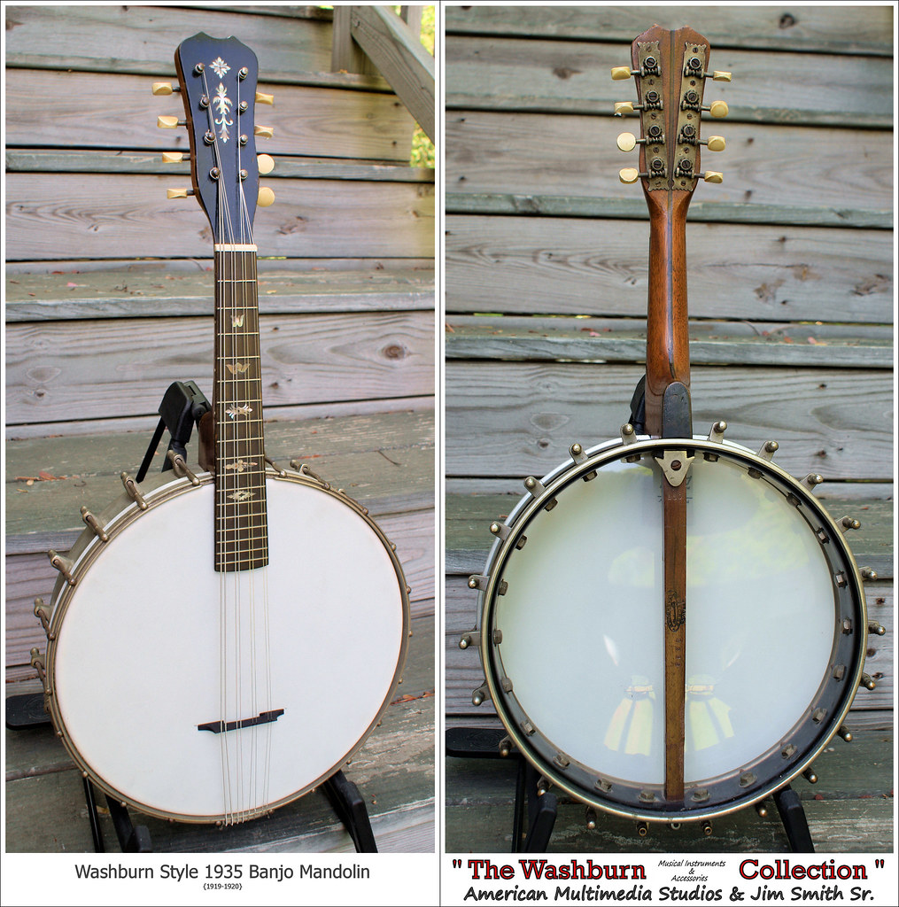 Washburn Style 1935 Washburn Banjo Mandolin built in the U… Jim