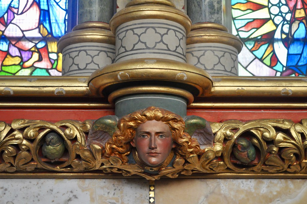 St. Mary's Studley Royal Gilded sculpture detail note sm… Flickr