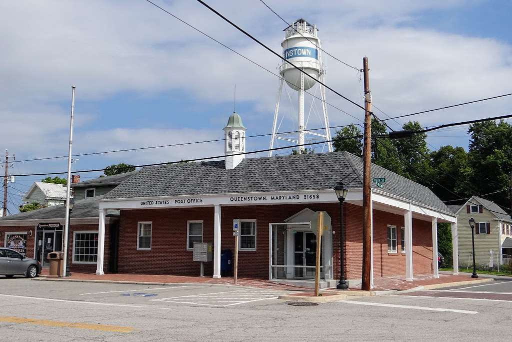 Queenstown, MD post office Queen Anne's County. Photo by E… Flickr