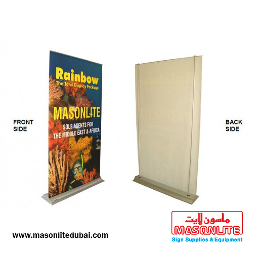 Rollaway banner stand Supplier in Dubai Flickr