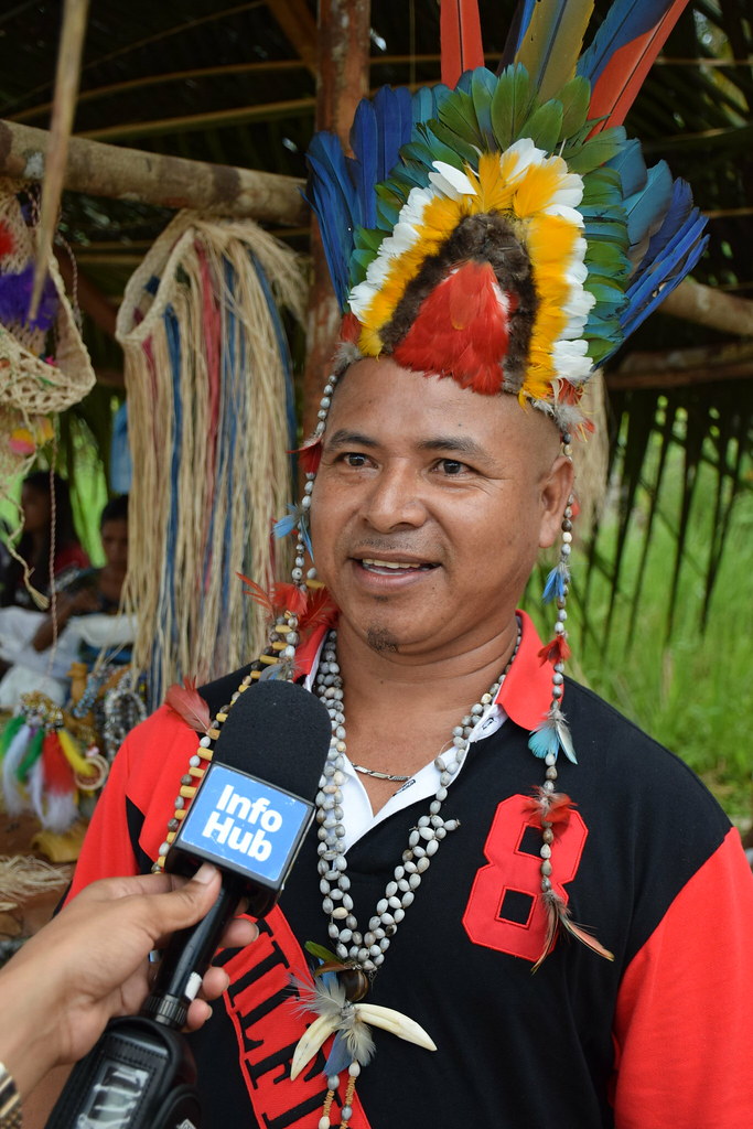 Toshao of Batavia, Orin Williams. DPI Guyana Flickr