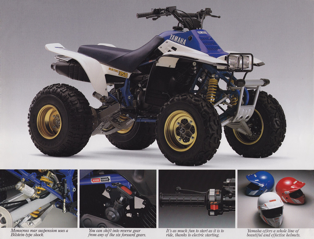 1988 Yamaha Banshee and Warrior Brochure Page 4 Tony Blazier Flickr