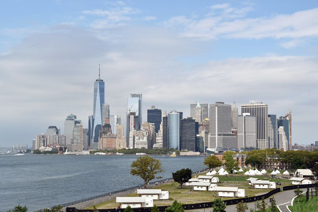Picture Taken From Governors Island Outlook Hill Showing T… Flickr