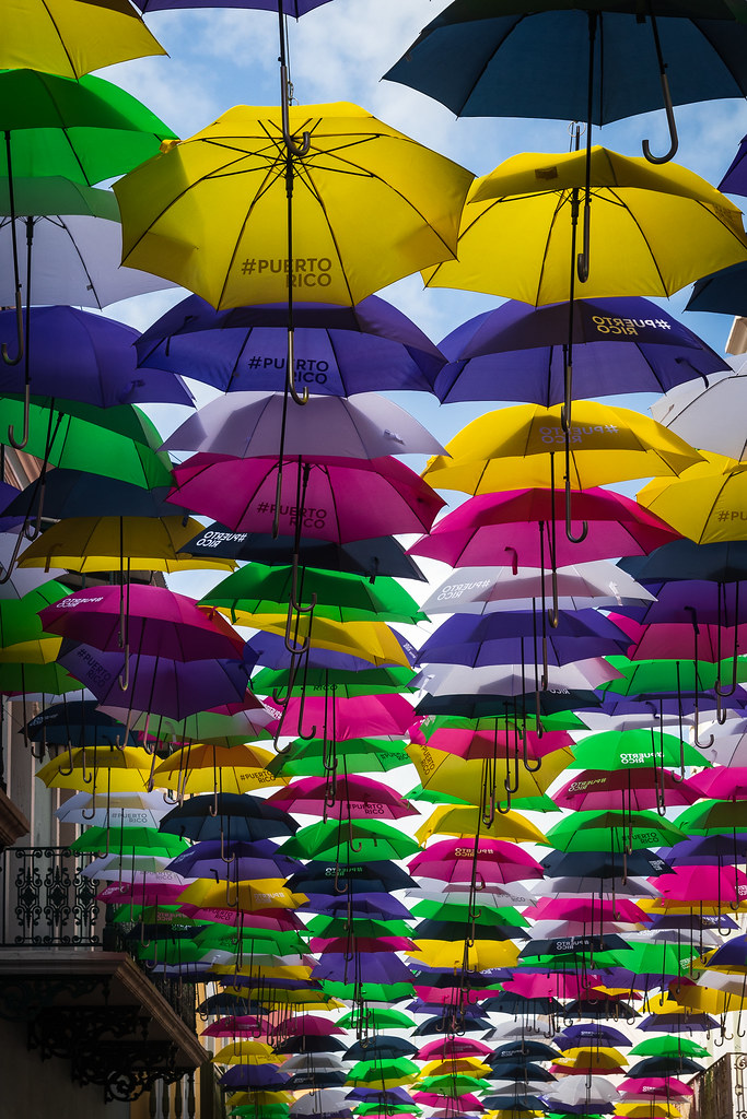 Calle Fortaleza Umbrella Sky Puerto Rico's Umbrella Sky ar… Flickr