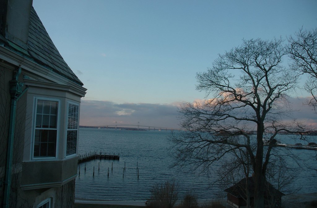 View from Morning Room bathroom NYYCHarbor Court Newport … Flickr