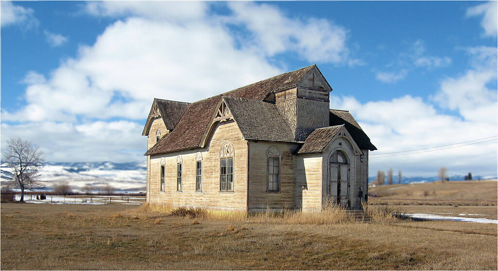 Ovid Idaho School/ Church slikk88 Flickr