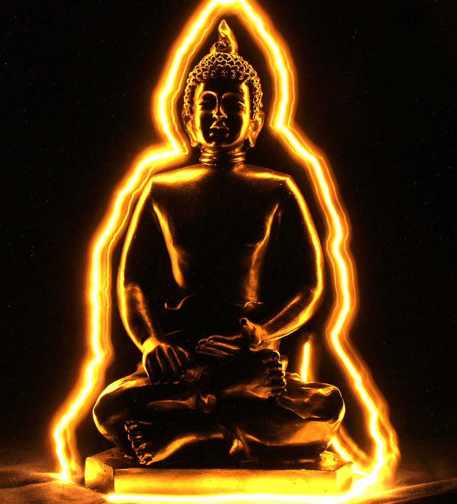 Buddha In Light Buddha painted with light jake1.0 Flickr