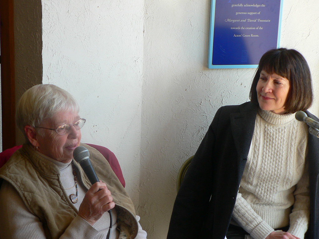 Peggy Hope Simpson and Dr. Hazel MacRae a photo on Flickriver