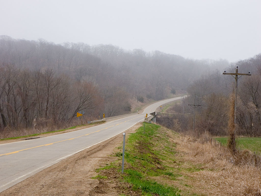 bridge to the mist March 29 Foggy Day. This is the road u… Flickr
