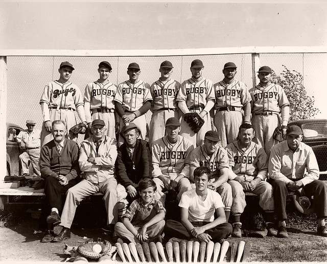 Rugby, North Dakota Town Baseball Team, 1949 a photo on Flickriver