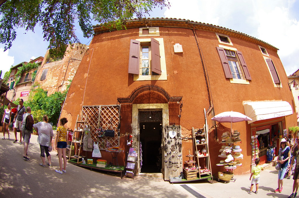 19 Luberon Roussillon, le village de l'Ocre Pascal POGGI Flickr