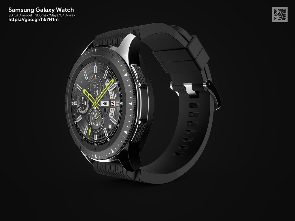 3D model Samsung Galaxy Watch The most detailed 3D model o… Flickr