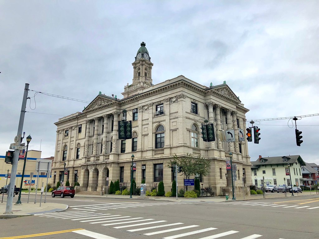 City Hall. Elmira, New York. Built in 1896 using the Beaux… Flickr