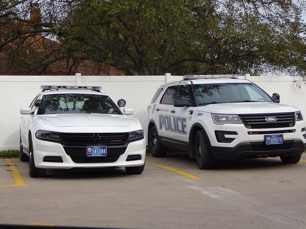 North Liberty Police Dodge Charger and Ford Interceptor Ut… Flickr