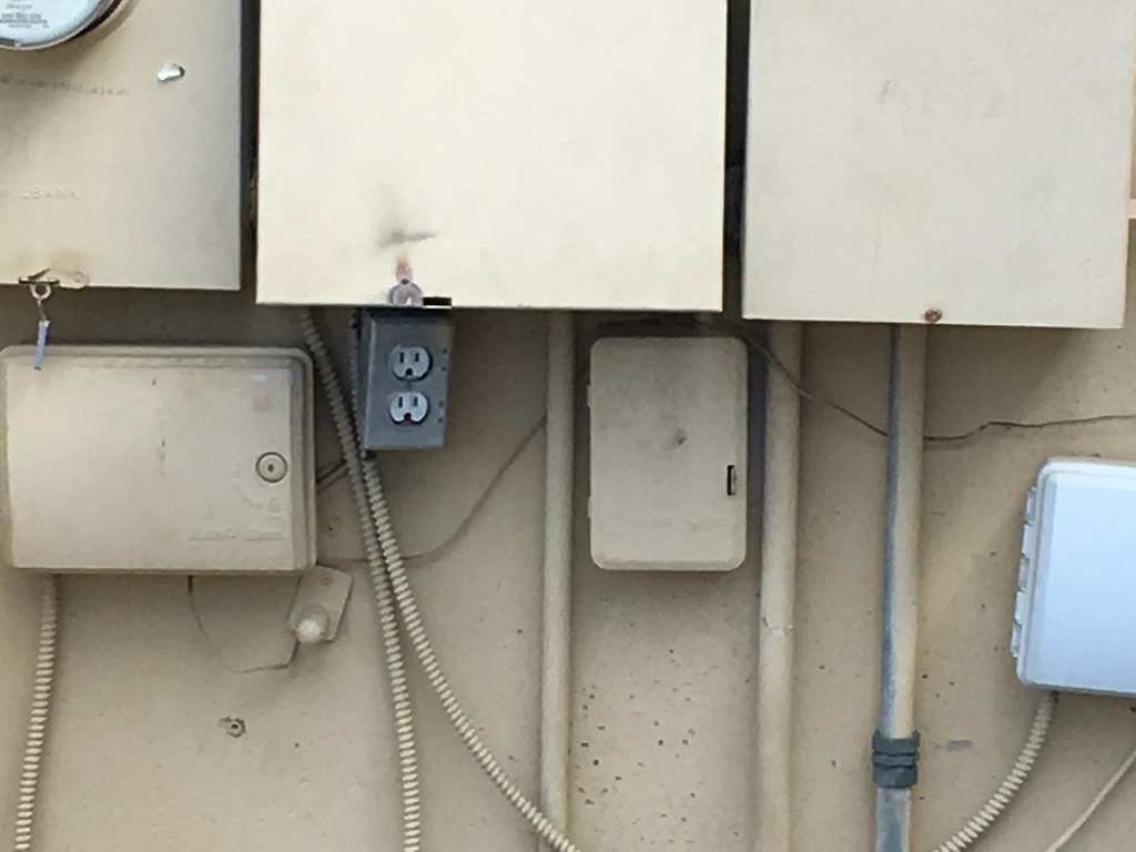 IMG_0735 Plug used by homeless to charge phones behind Wil… Flickr