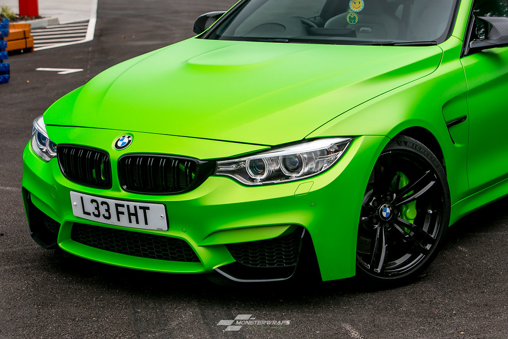 BMW M4 Wasabi Green matte wrap BMW M4 Wasabi Green matte w… Flickr