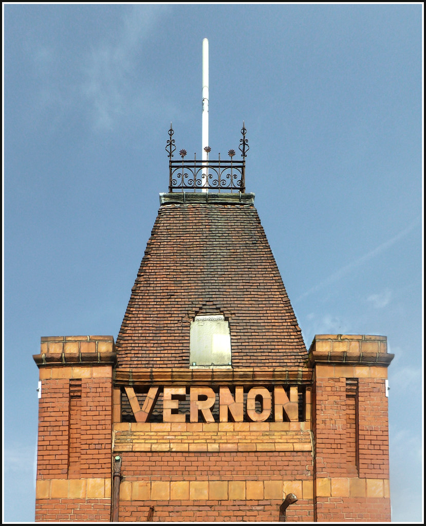 Made it,Ma! Top of the world! Vernon Mill in Stockport UK … Flickr