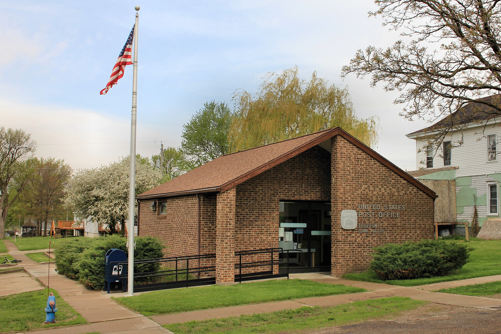 Post Office Elberon, IA Tom McLaughlin Flickr
