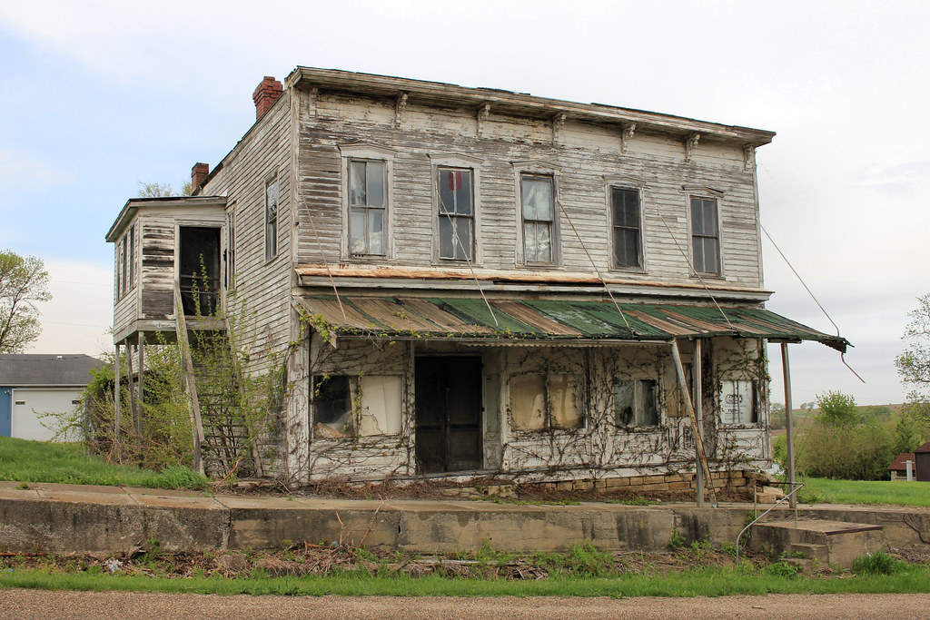 Downtown Building Elberon, IA According to a recent Face… Flickr
