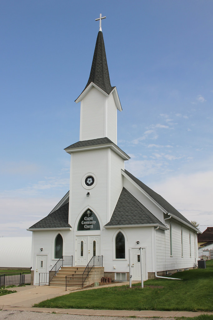 Clutier Community Church Clutier, IA The church was move… Flickr