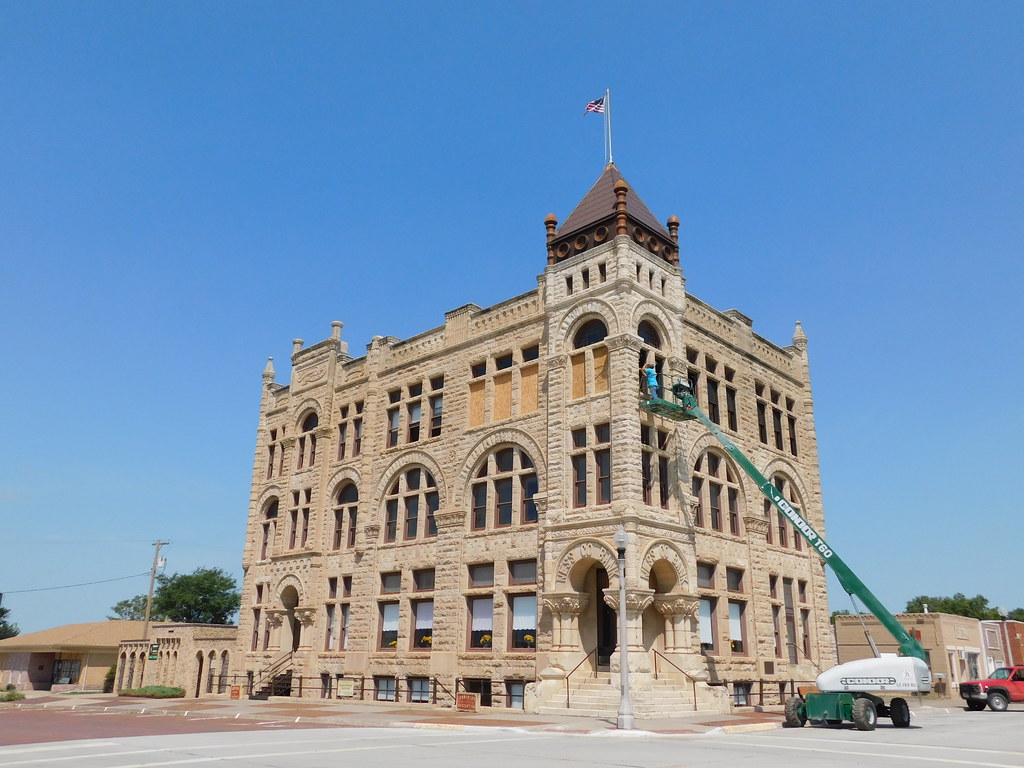 Ness County Bank Building Ness City, Kansas Constructed by… Flickr