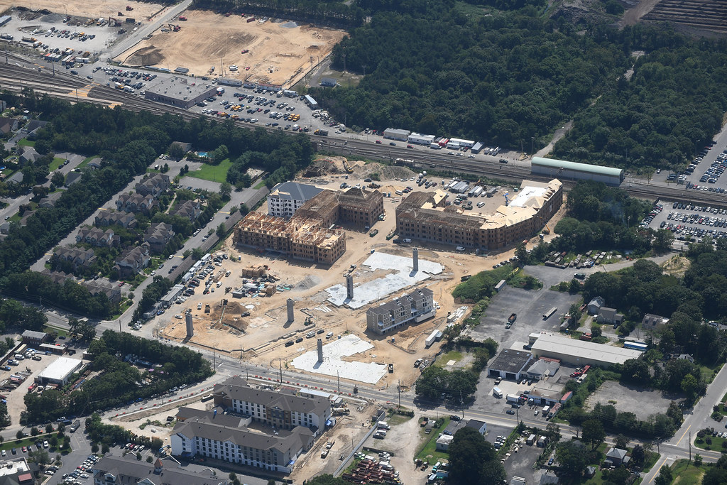 Aerial Views of Ronkonkoma Hub Construction Project Flickr