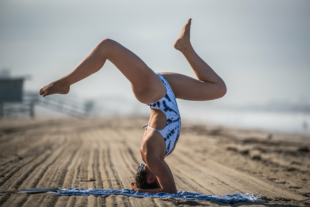 Beach Yoga! Yoga Yogi Swimsuit Bikini Surf Girl M… Flickr