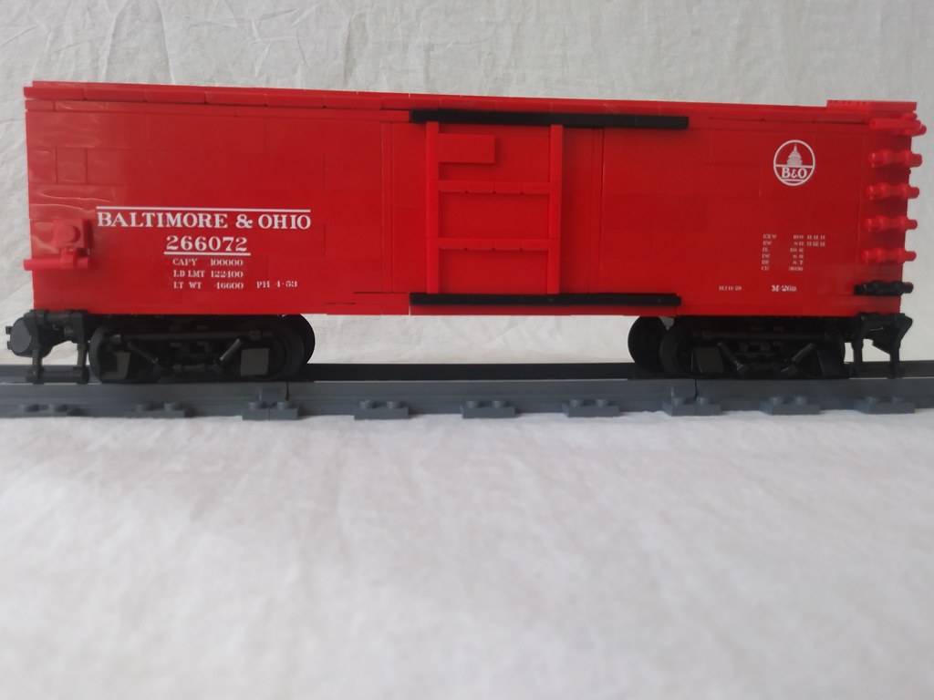 Pennsylvania Railroad X29 Class Boxcar LEGO Train Tech Eurobricks Forums