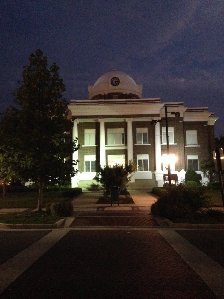Dyer County Courthouse, August 7,2017 Dyersburg TN. Steve "Rusty