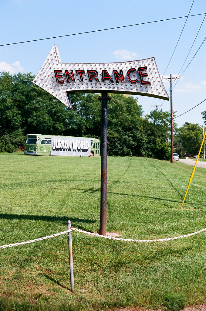 Holiday Auto Theatre Hamilton, OH. August 23, 2018. Shot