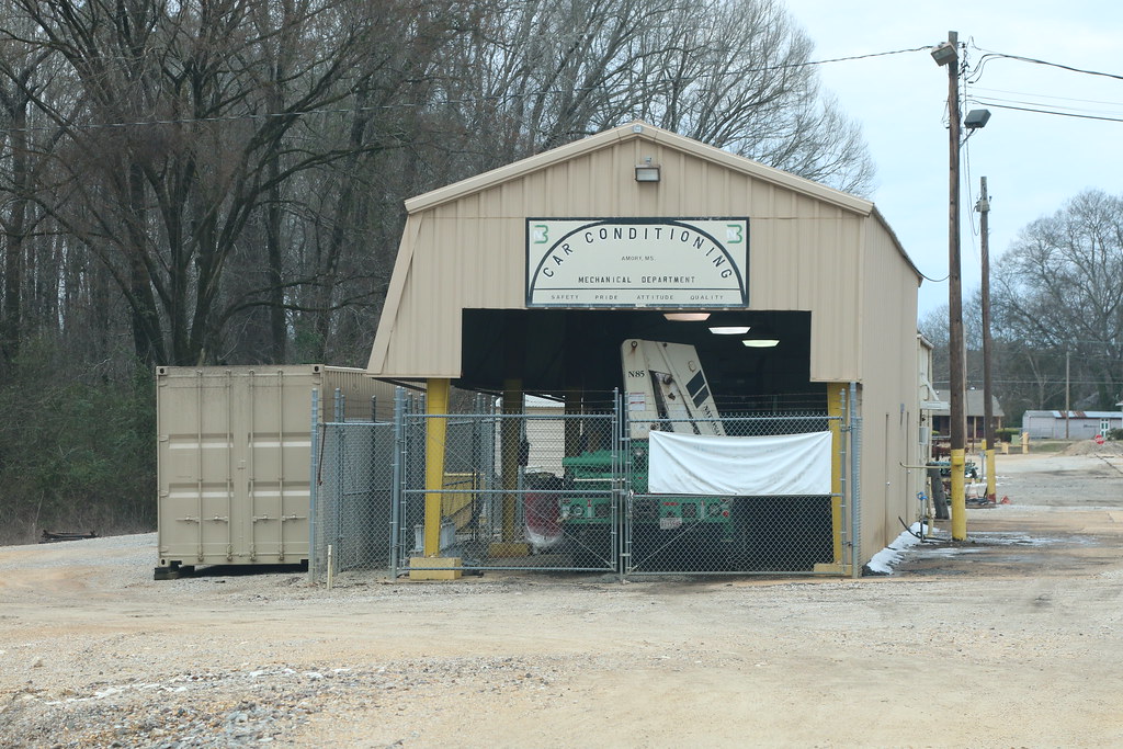 Amory, MS Burlington Northern BN Mechanical Department Car… Flickr