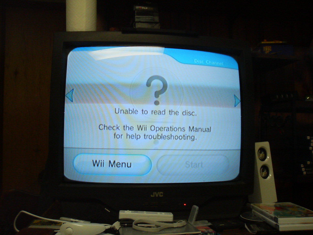 Wii Unable To Load Disc US Wii does not load Japanese Wii … Flickr