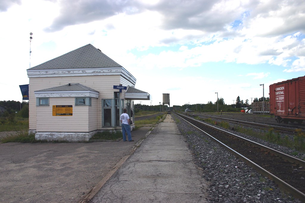 IMG_1103 The station at Foleyet, Ontario Leon Richard Flickr