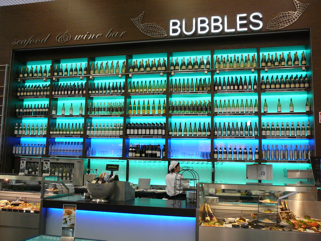 BUBBLES Seafood & Wine Bar Aeropuerto Schiphol Amsterdam Flickr