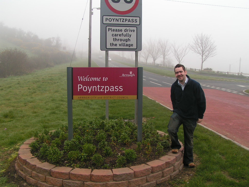 to Poyntzpass Sign for Armagh City Council Flickr
