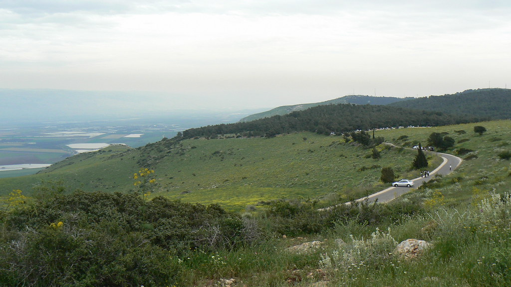 A look towards the Jordan valley בקעת הירדן בצד שמאל. איזו… Flickr