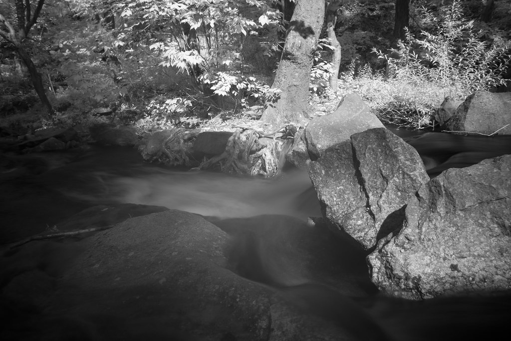 Powder Mill Run Waterfalls In Infrared One of the more int… Flickr