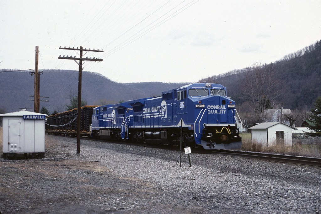 CR 6112 Farwell North Bend,PA Conrail 4142 Flickr