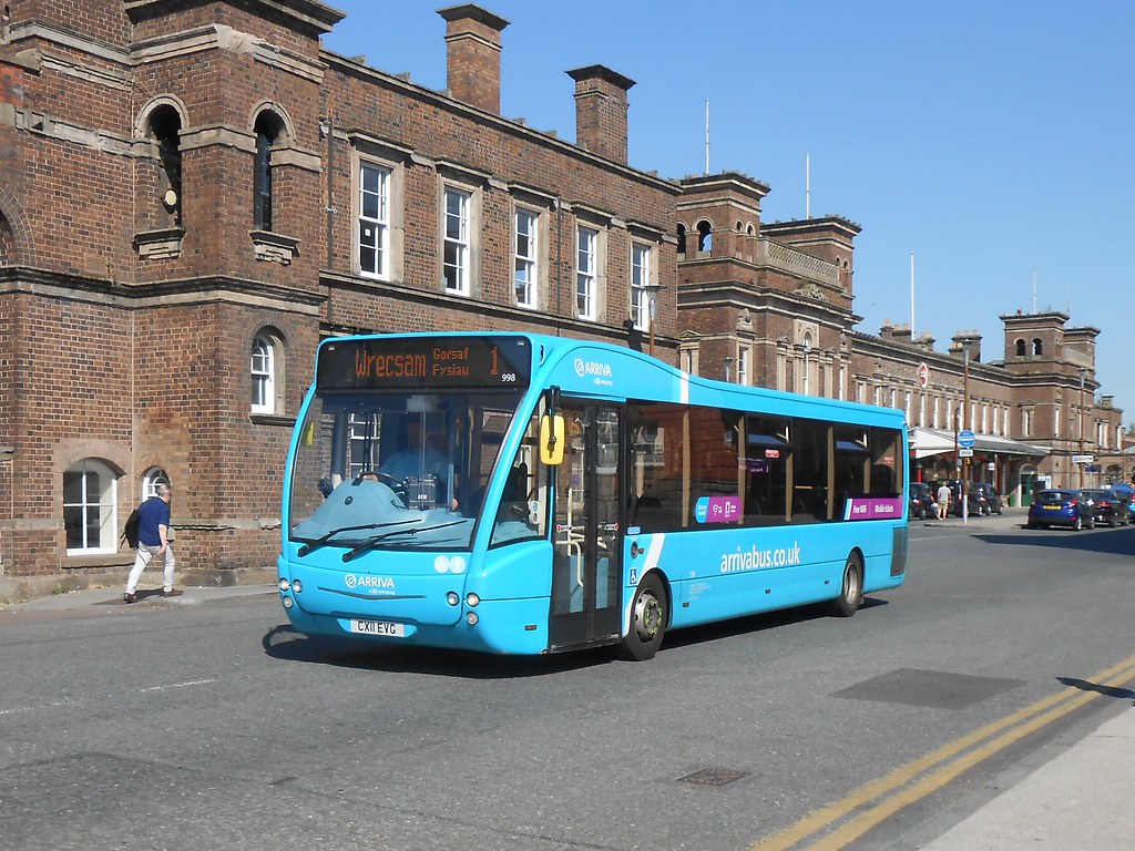 Arriva Buses Wales CX11EVG [0998] Chester, Station Roa… Flickr
