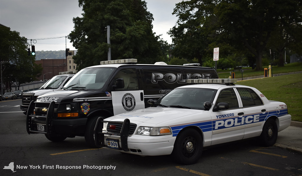 Yonkers Police Vehicles Parked at the Headquarters a photo on Flickriver