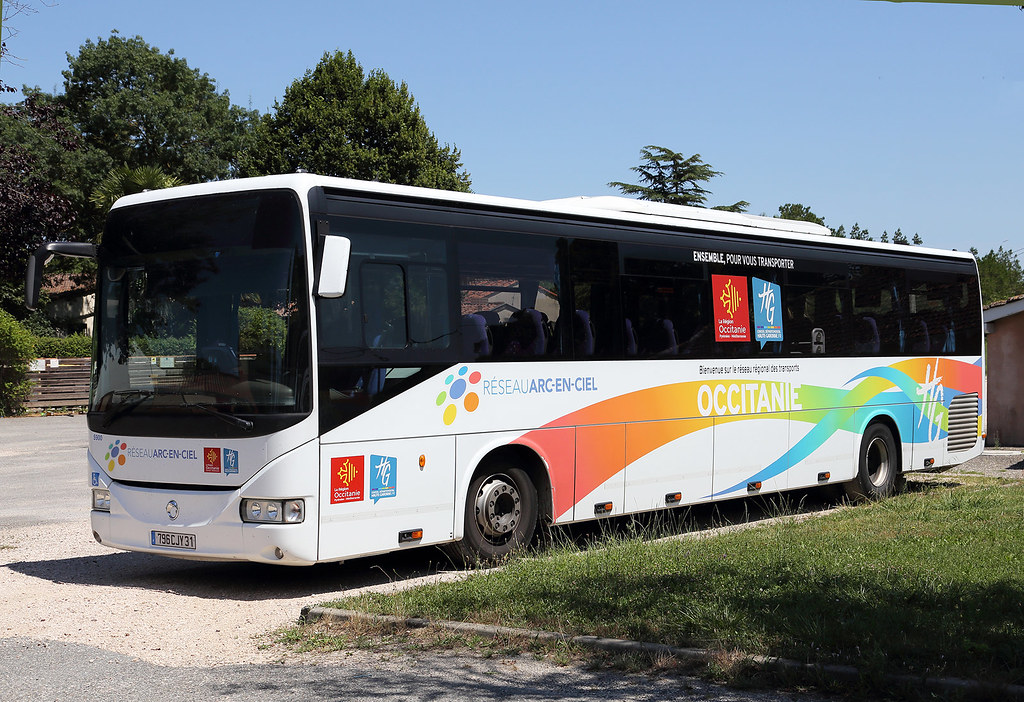 autocar Réseau Arc en Ciel "OCCITANIE" gimbellet Flickr