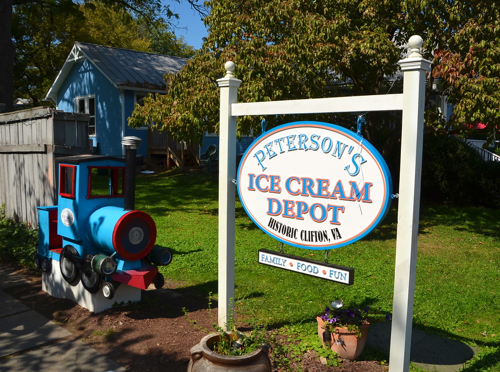 Peterson's Ice Cream Depot Historic Clifton, VA, in southw… Flickr