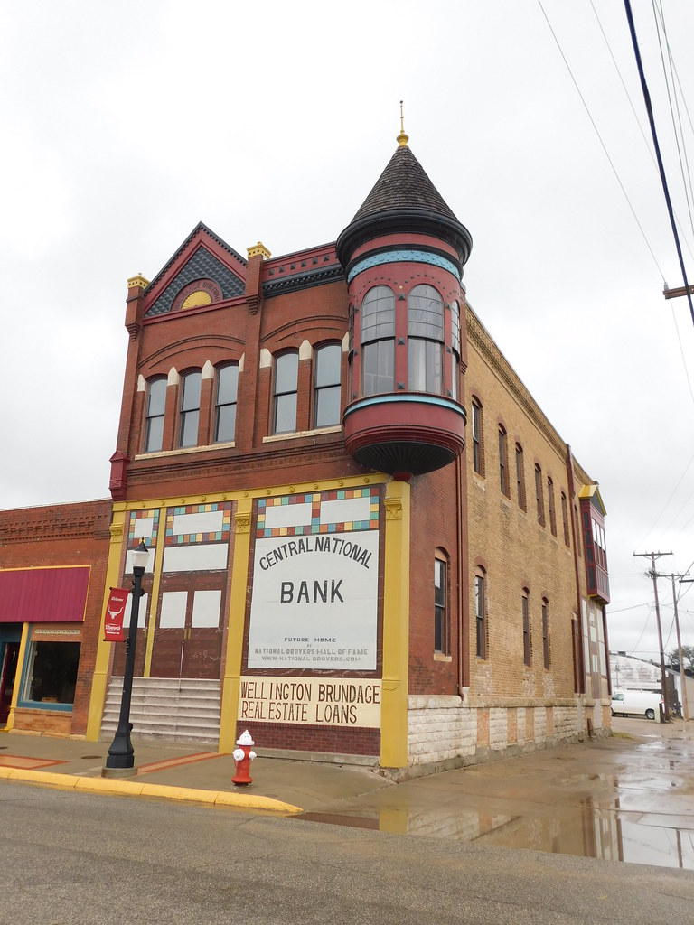 Wellington Brundage Building Ellsworth, Kansas Constructed… Flickr