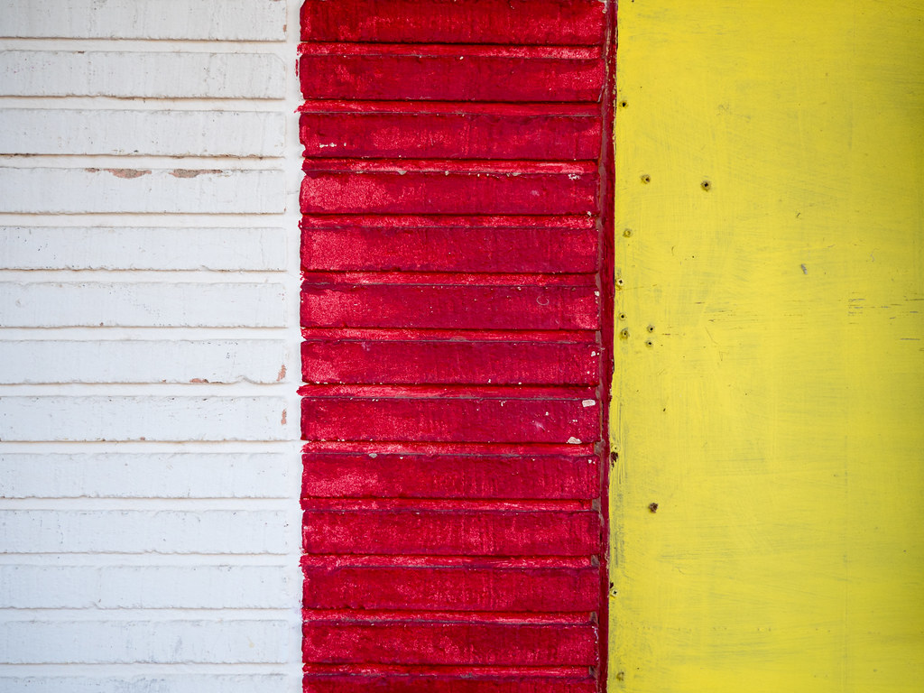 White, Red, Yellow Wall Jonathan Cutrer Flickr